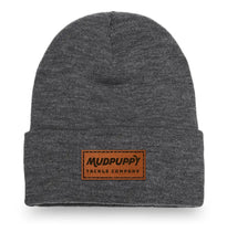 Load image into Gallery viewer, MPTCo Adult Cuffed Knit Beanie with Leather Patch