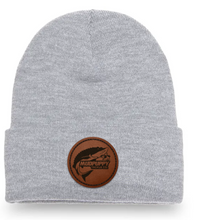 Load image into Gallery viewer, MPTCo Adult Cuffed Knit Beanie with Leather Patch
