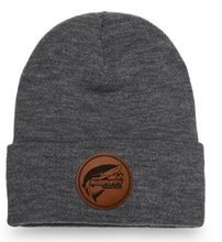 Load image into Gallery viewer, MPTCo Adult Cuffed Knit Beanie with Leather Patch
